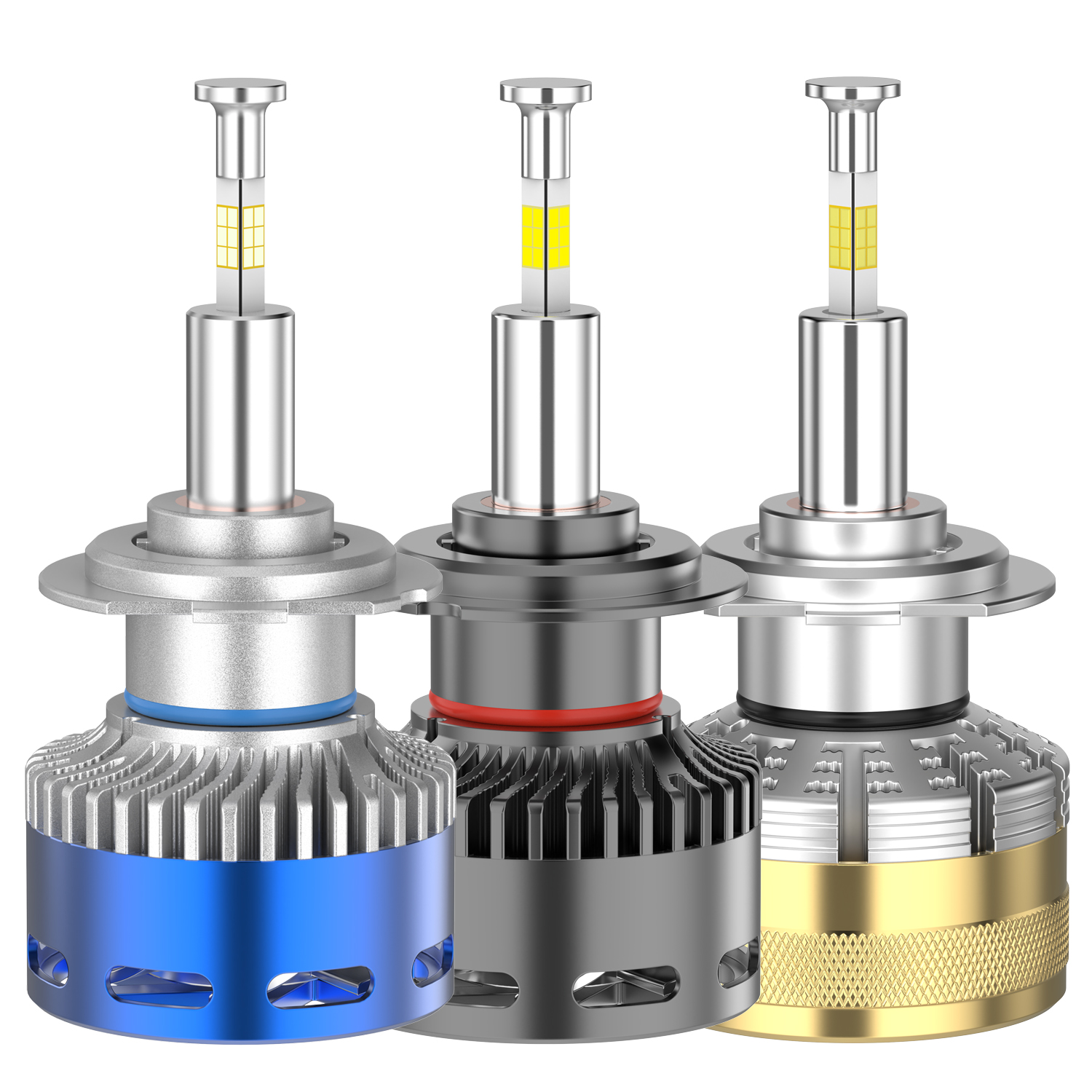 New High Quality 360 Led Headlight Spot Beam 130W 20000LM H4 H7 H11 HB3 HB4 For Car Auto