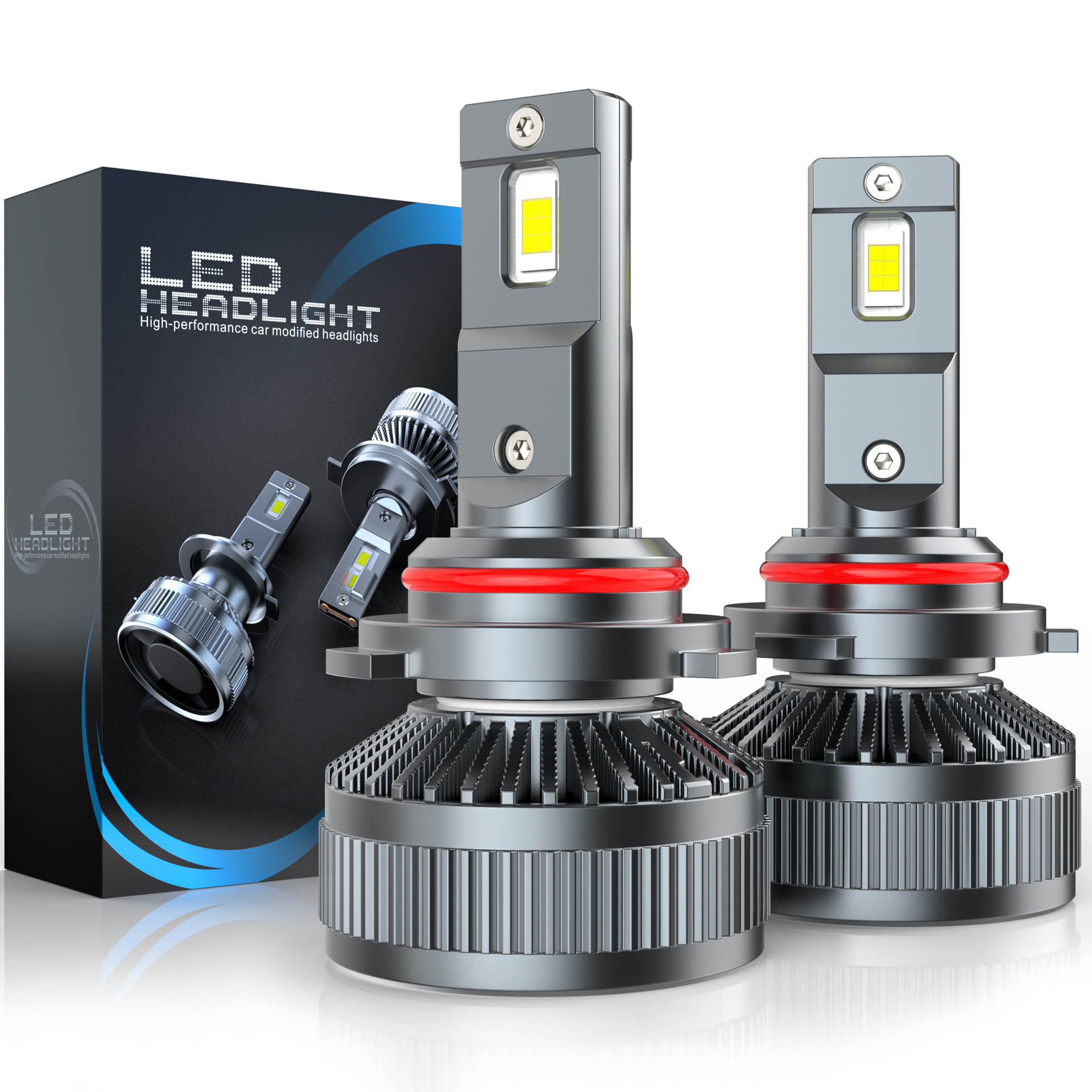 V28 Car Truck 9-60V Led Headlight 130W 13000LM H1 H4 H7 H11 9005 9006 9012