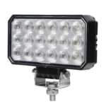 0605-72 Rectangle Auto Truck Offroad Led Work Light 6.3″ 72W 9-32V Luminus 7000LM Flood Beam Three Rows